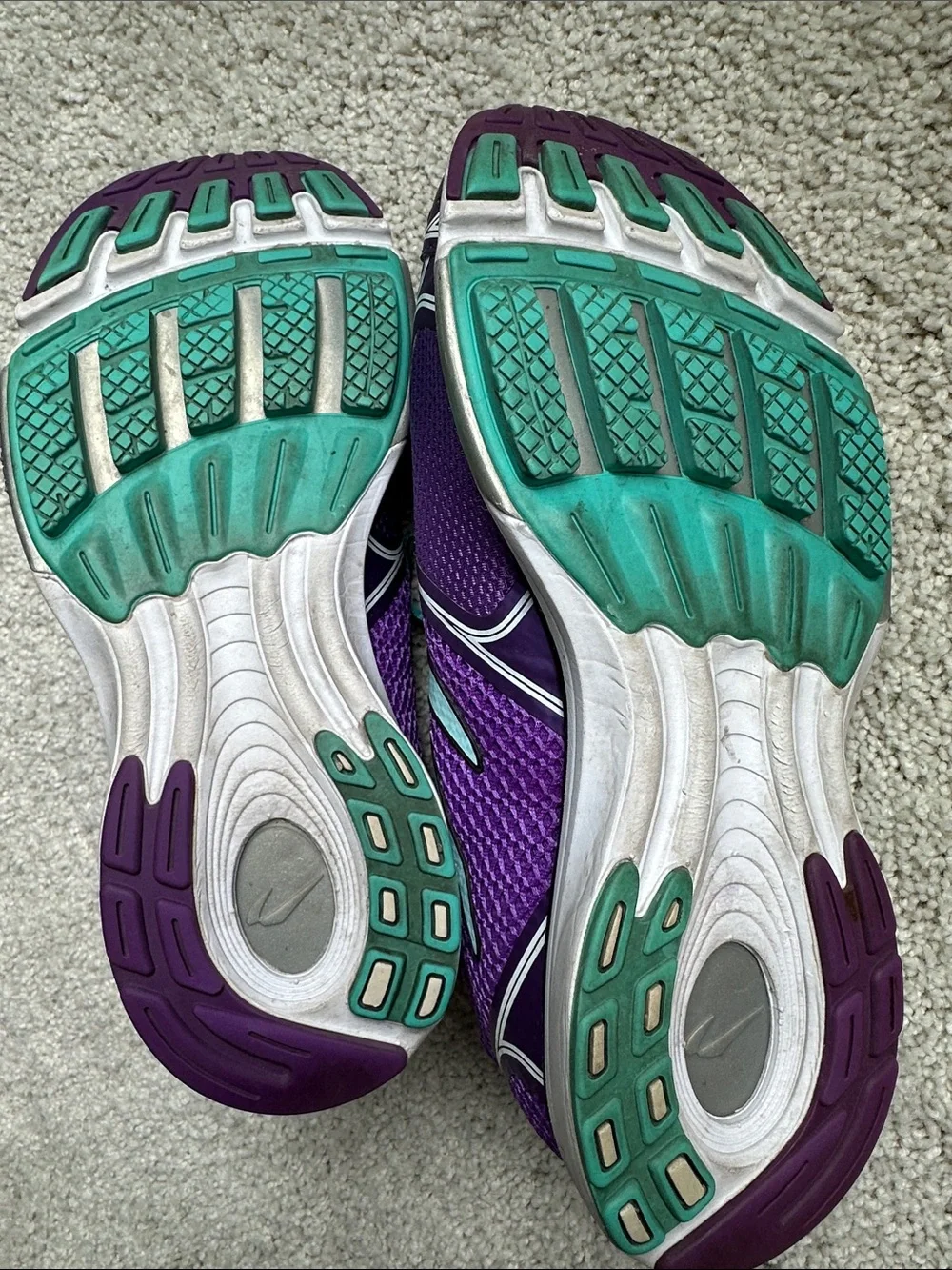 Newton Fate 2 Women's Purple Running Shoes with Aqua Laces 9.5